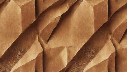 seamless brown grocery bag butcher or kraft packing paper background texture tileable cardboard or cardstock closeup pattern moving day postal shipping or arts and crafts backdrop 3d rendering