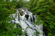 The river Llugwy and Swallow falls in the Snowdon National Park in Wales, UK