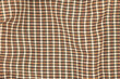 Fabric plaid texture. Cloth background. Fabric texture background.