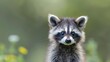 © Bijac - curious cutie baby raccoons inquisitive gaze captured in stunning 8k detail wildlife photo
