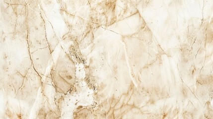 Poster - Marble wall with a brown and white pattern