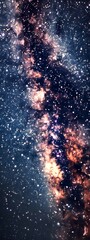 milky way in space.