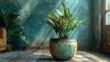 Patina-Style Planter / You can find other images using the keyword aibekimage