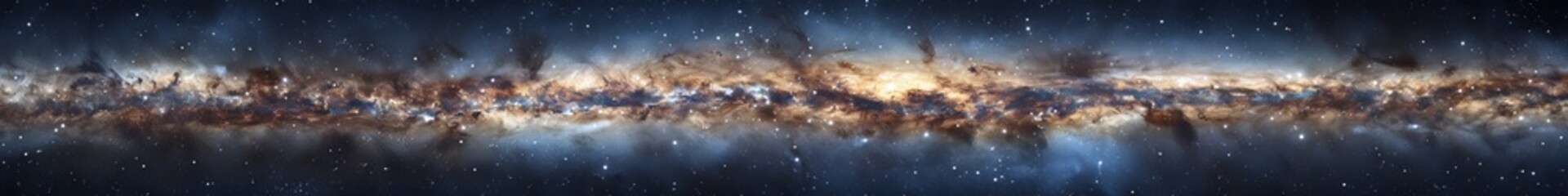 milky way in space.