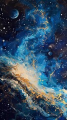 milky way in space.