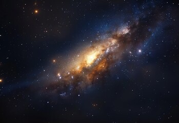 milky way in space.