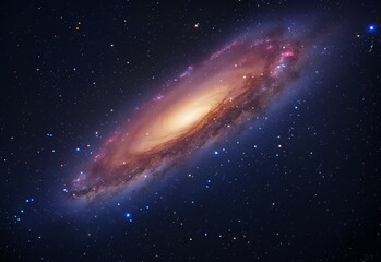 milky way in space.