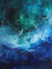 milky way in space.