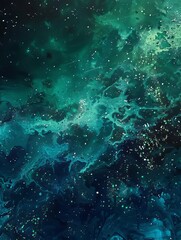 milky way in space.
