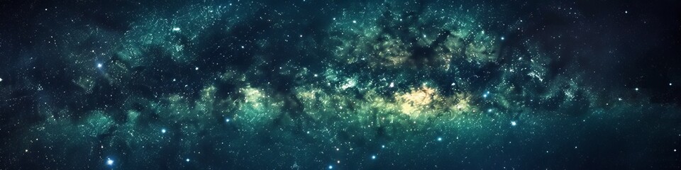 milky way in space.