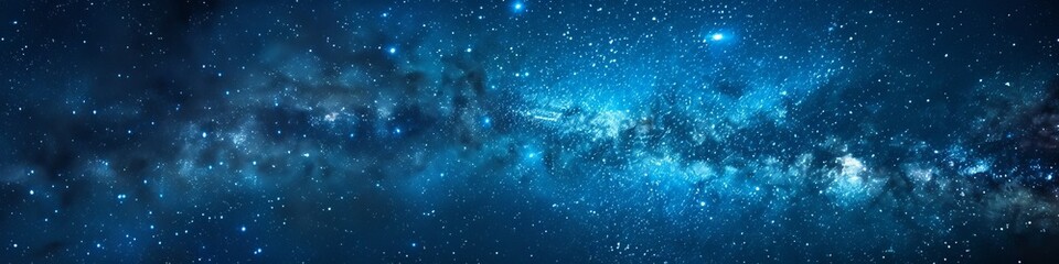 milky way in space.