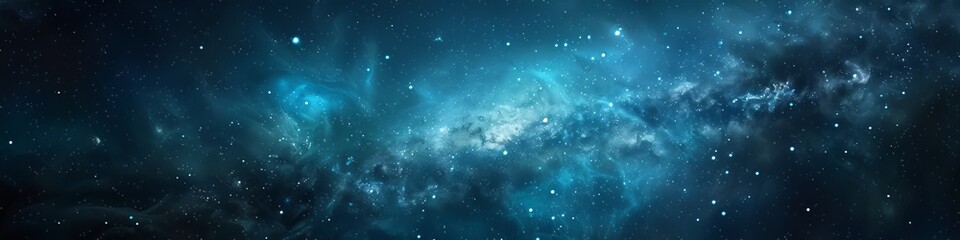milky way in space.