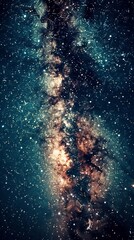 milky way in space.