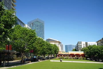midtown park in the north hills development of raleigh nc