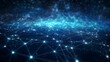 © graphito - Embark on a journey through cyberspace with an abstract technology background featuring neon blue data streams and particles, illustrating the intricate web of connectivity in a cyber network concept