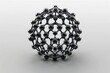 © Lucija - buckyball or buckminsterfullerene molecule structure isolated on transparent background nanotechnology concept 3d illustration 16