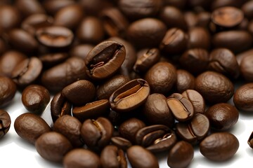 coffee bean brown roasted caffeine espresso seed