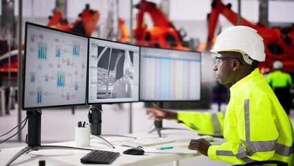 Aufkleber - African American Production Engineer