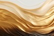 Opulent Golden Gradient Waves: Luxurious Gold Leaf Gradients