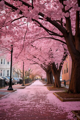 Wall Mural - spring in the park.