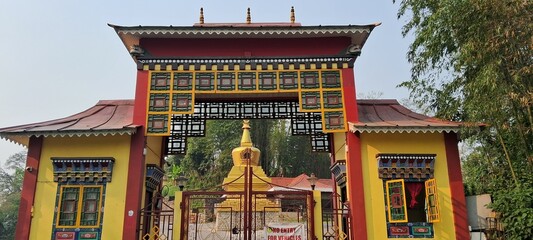 Wall Mural - Tsuglakhang Monastery & Temple, Gangtok, Sikkim, India