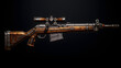 Rifle game icon 3d