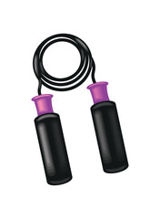 Sticker - gym equipment jump rope