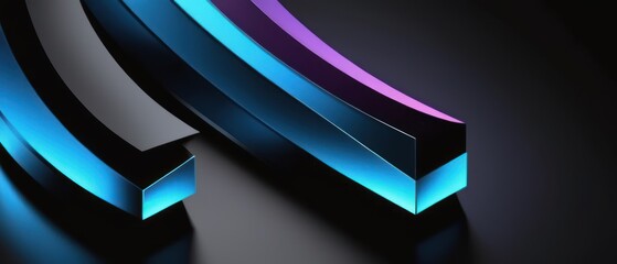 abstract geometric blue metallic background. blue and black metallic backdrop