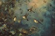 © Rawpixel.com - Birds painting art animal.