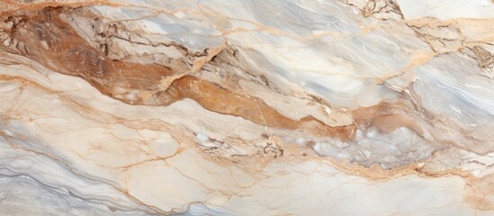 Wall Mural - Closeup of marble texture on white background, resembling bedrock outcrop