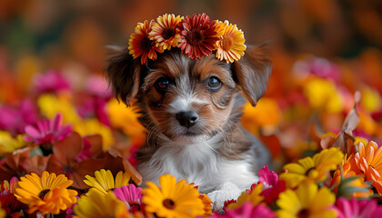 The photos capture the charm of dogs