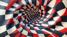 A Mesmerizing Geometric Pattern That Seems To Twist And Turn Endlessly, Creating An Optical Illusion Of Depth And Movement 8K , High-resolution, Ultra HD,up32K HD
