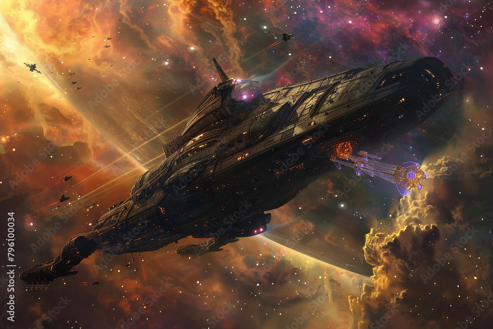 Interstellar expedition discovering a planet with redundant life forms ...