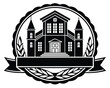 Real estate logo and buildings icon vector illustration