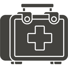 Wall Mural - Mini First Aid Box Icon