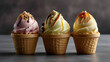 Savor the sweetness of summer with our delectable ice cream cones, available in a kaleidoscope of flavors to tantalize your taste buds with every lick.




