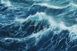Angry Ocean- Stormy Wave Gradients: Dominant Color Mix