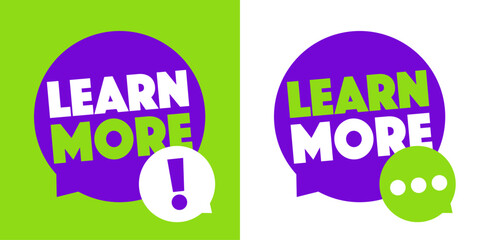 Sticker - Learn more