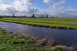 Landscape of North Holland, Nature, views, environment.