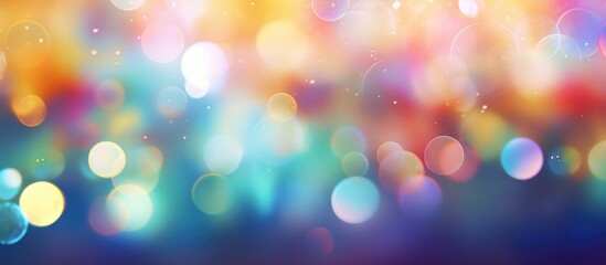 Fototapete - Many vibrant bubbles close up