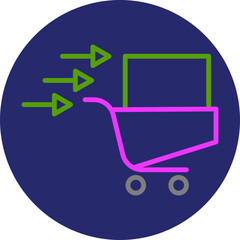 shopping cart icon Design