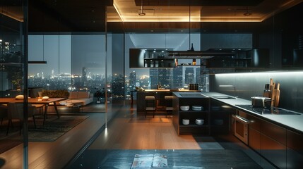 Poster - Interior of kitchen