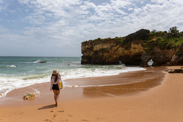 Poster - Beach Estudantes in Lagos, Algarve, Portugal