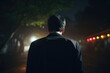 © design - 男, 男性, ビジネスマン, 幹部, 上層部, 後ろ姿, 男性の後ろ姿, 考える人, Man, male, businessman, executive, upper management, back, men's back, thinker