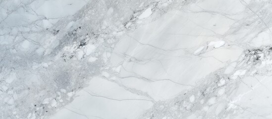 Canvas Print - Close-up of white and gray marble surface