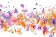 Springflowers backgrounds outdoors pattern