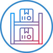 © designing ocean - Shelf Capacity Icon Style
