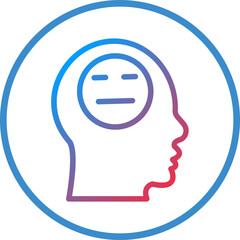 Poster - Calm Emotion Icon Style