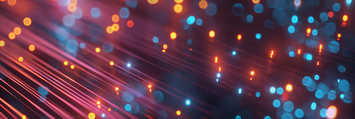 Wall Mural - abstract technology background. big data visualization. network connection structure