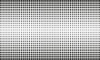Gradient Halftone Dots Background. Dotted Texture. Isolated Vector Illustration